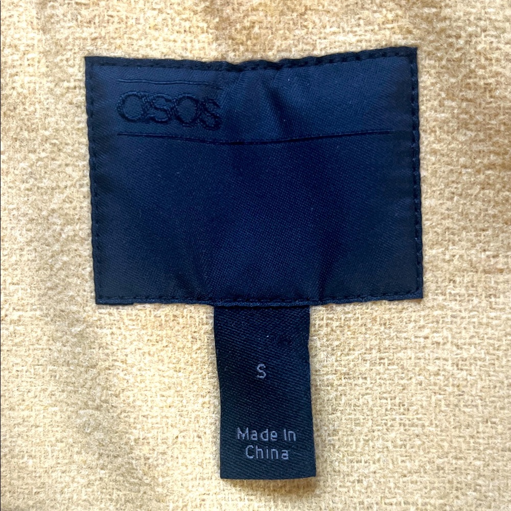 ASOS Quilted Lined Shacket Size Small - Picture 4 of 13
